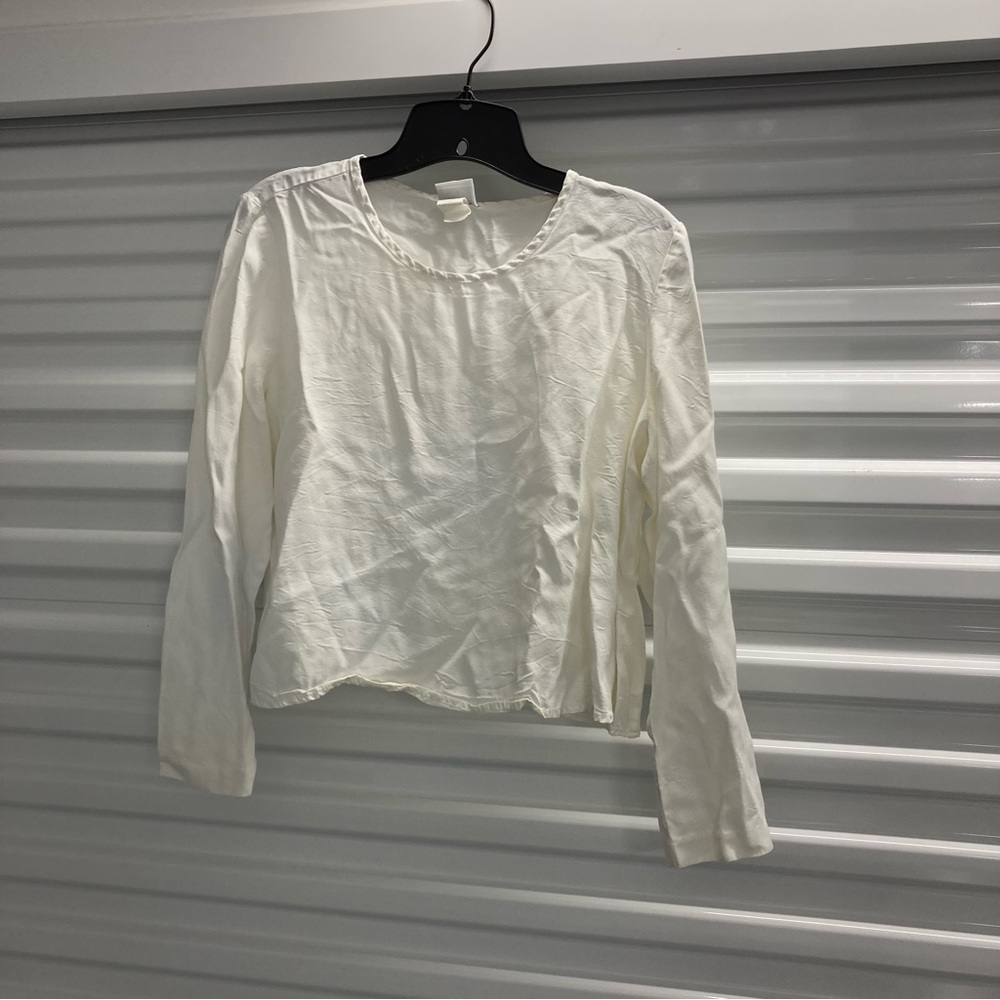 Take Nine Maternity Elegant White Women's Top